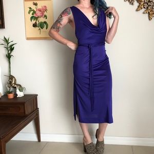 Vintage Backless Disco Dress